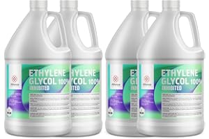 Ethylene Glycol Inhibited 100% - 4 Gallon Case - Optimal for Commercial and Industrial Applications ensuring consistent and e