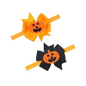 pumpkin headband baby