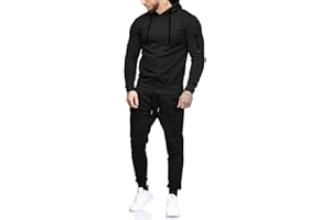 COOFANDY Men's Tracksuit 2 Piece Hooded Athletic Sweatsuits Casual Running Jogging Sport Suit Sets