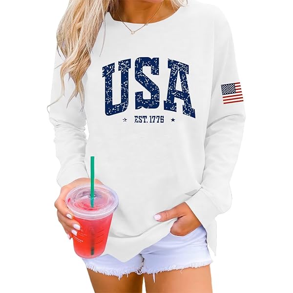 Dressmine USA Olympic Apparel for Women 4Th of July Outfits