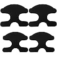 Vecacosic Self-Adhesive J-Bar Boot Fitting Pads & Ski Boot Fitting Foam Ankle Wrap Pads Ski Boot Inserts Protector for Relieve Ankle Pressure Heel Lift Blisters