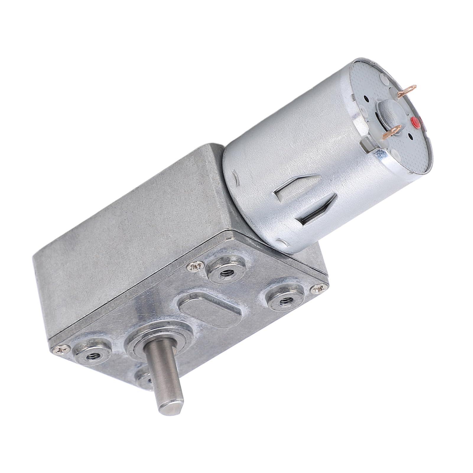 FTVOGUE DC12V Reduction Electric Motor CW/CCW Reversible High Torque Worm Geared Motor (20RPM)