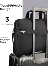 Lenovo T210 15.6-Inch Laptop Shoulder Bag Black Water-Repellent Fabric view 8