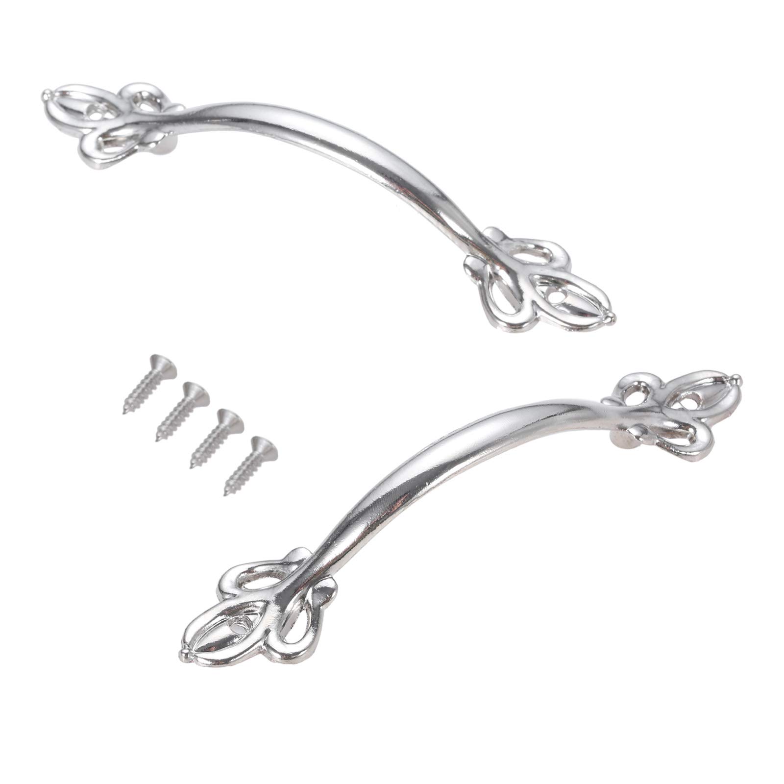 10 Pcs Retro Door Handle Cabinet Knob Pull for Drawer Wardrobe Cupboard Closet Dresser Furniture