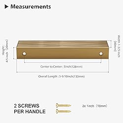 Peaha 30 Pack Kitchen Cabinet Handles 5 inch