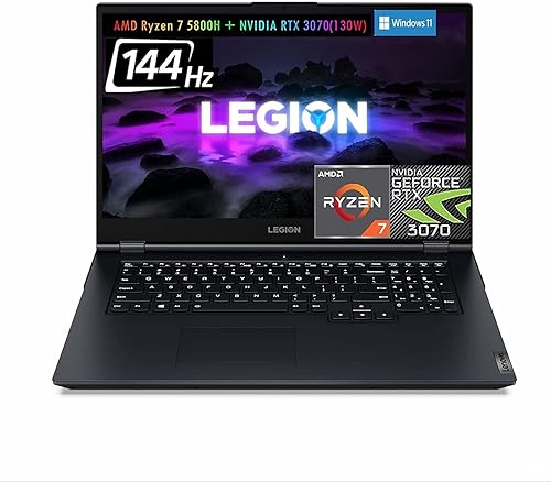 Lenovo Newest Legion Gen Gaming Laptop, AMD Ryzen 5800H