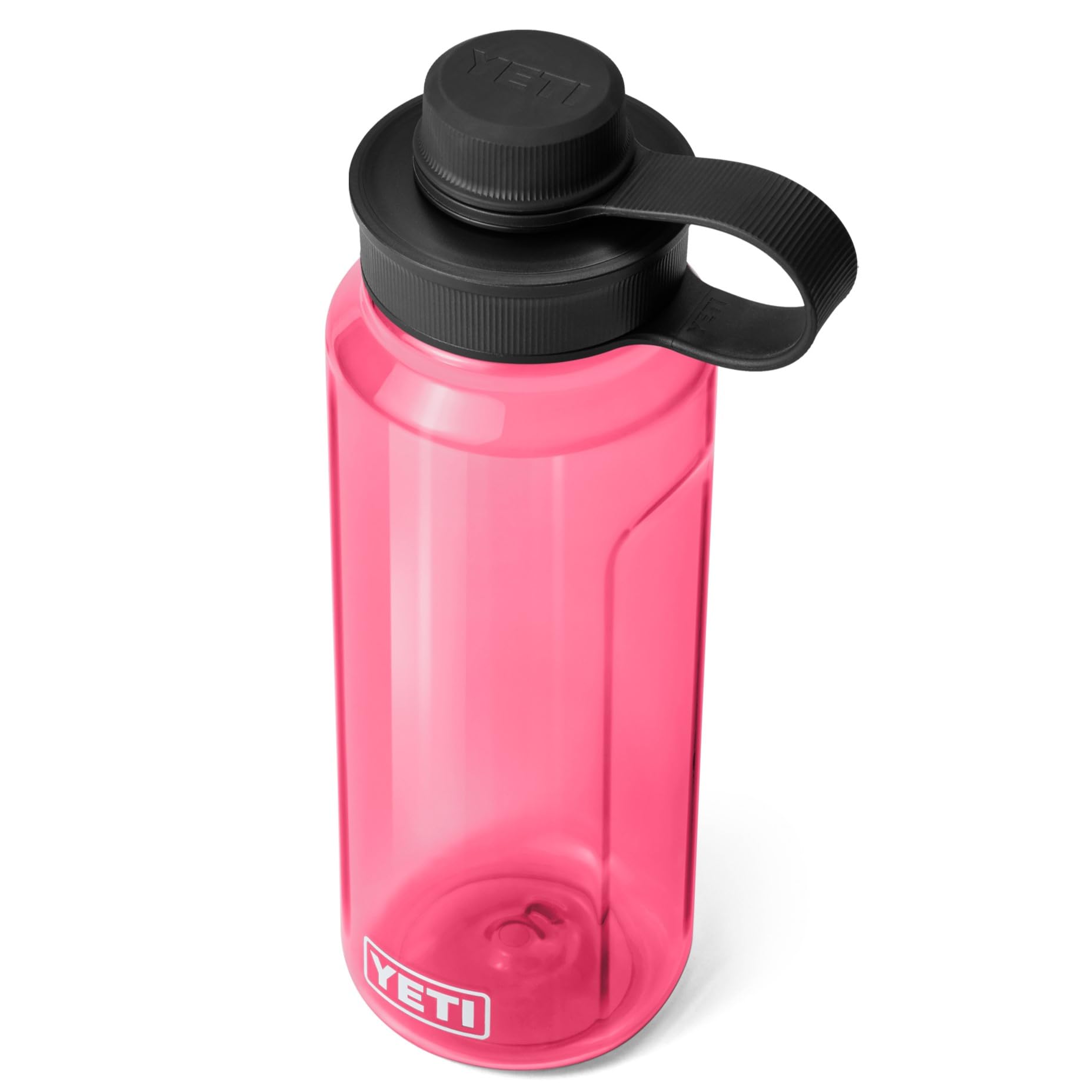 YETI Yonder Water Bottle with Leakproof Tether Cap, Lightweight and BPA-Free, Tropical Pink, 34 oz (1 L)