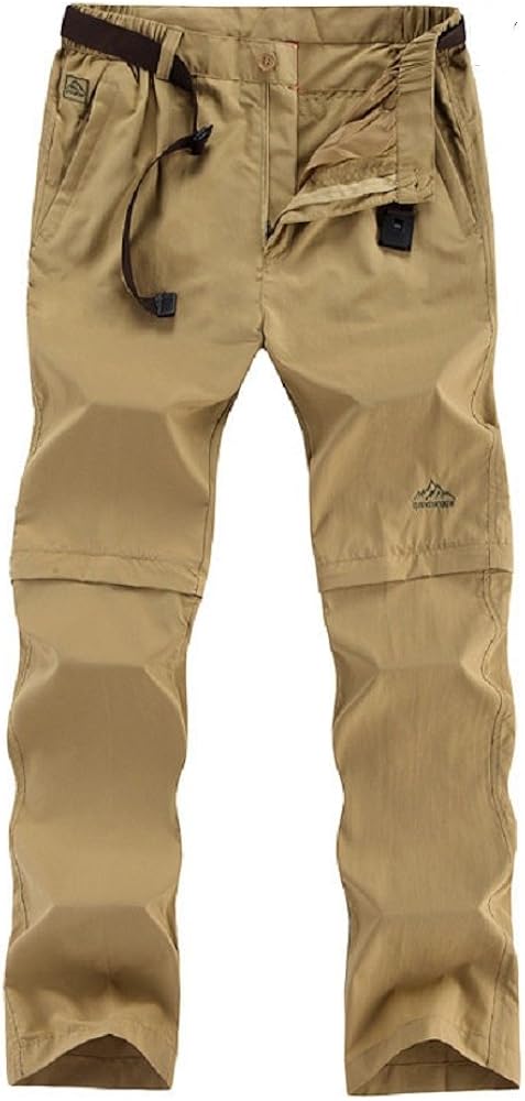 khaki hiking pants
