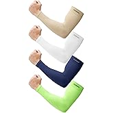 KMMIN Arm Sleeves UV Protection for Driving Cycling Golf Basketball