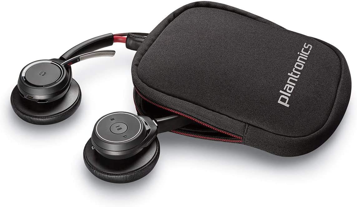 Plantronics - Voyager Focus UC Headset B825m for Microsoft with a Charge Stand - Dual Ear (Stereo) Headset - Microsoft Teams Certified Version - Plantronics a Poly Company - Image 4