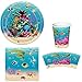 Under The Sea Party Bundle for 16: Plates, Napkins, and Cups