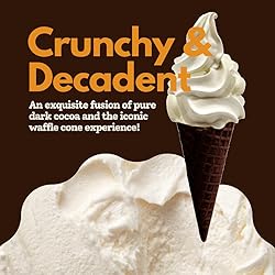 AussieBlends Waffle Ice Cream Cones Bulk For Soft