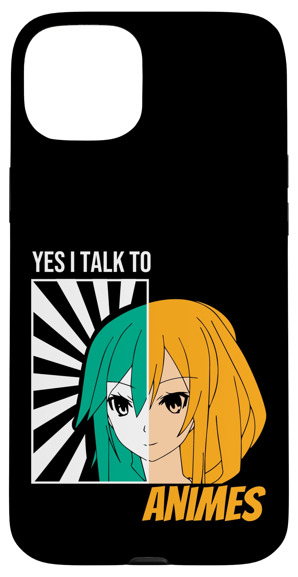Yes I Talk To Animes Case for iPhone 15 Plus