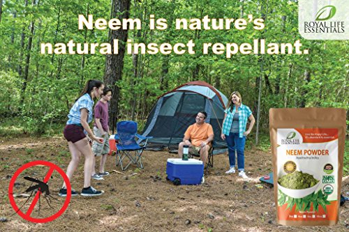 image for Royal Life Essentials Neem Organic Leaf Powder 2oz Non GMO supplements