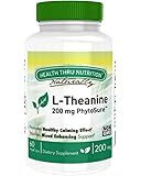 L-Theanine 200mg (PhytoSure Certified) 60 Vegecapsules NON-GMO