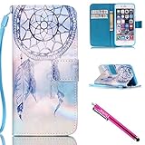 iPhone 6S Case, iPhone 6 Wallet Case, Firefish Stand Flip Folio Wallet Cover Shock Resistance Protective Shell with Cards Slots Magnetic Closure for Apple iPhone 6/6S 4.7