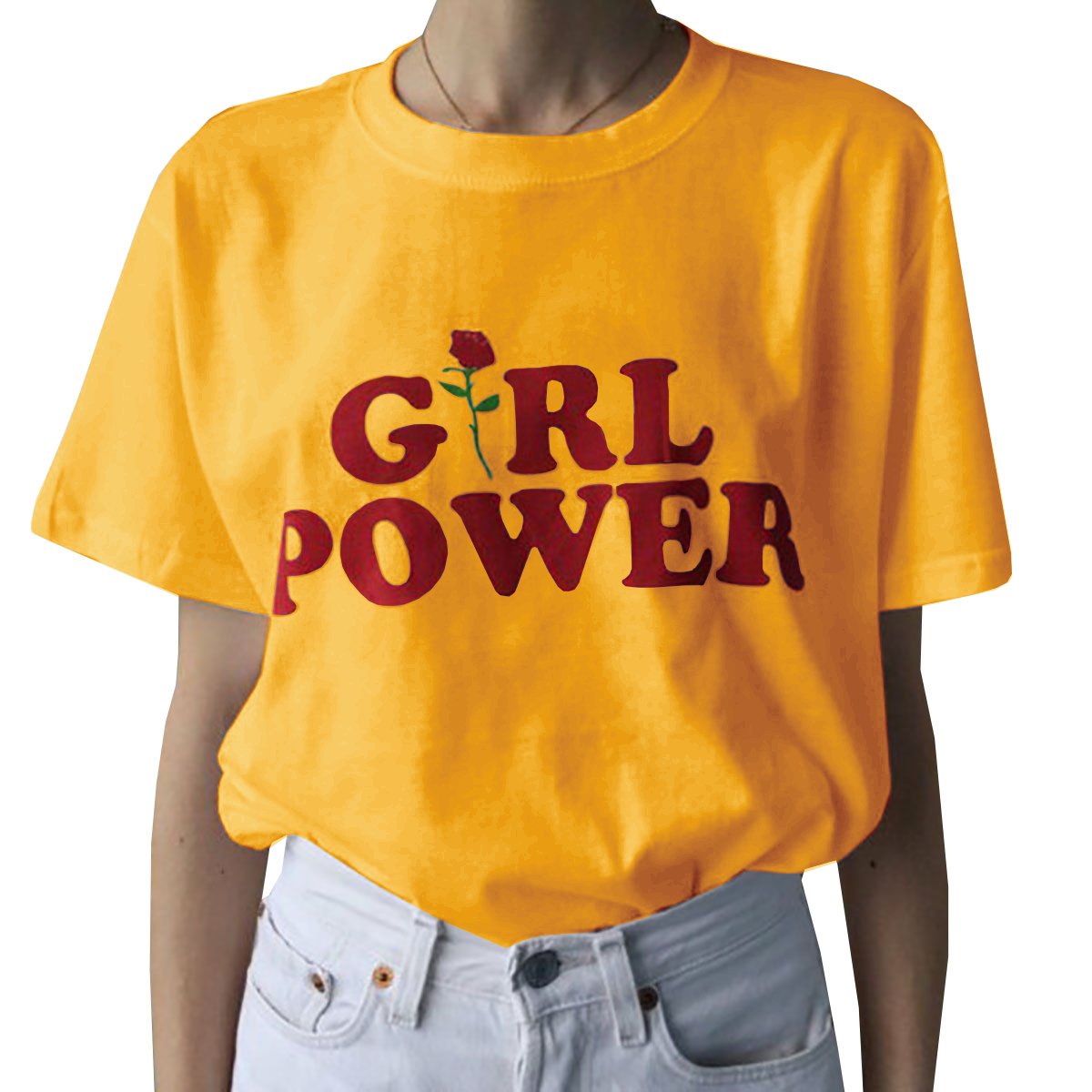 Farktop Girl Power Tshirt Feminism Tee Girl Power Shirt 100 Cotton