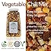 Harmony House Plain Vegetable Chili Mix – Gluten Free, Low Sodium, For Cooking, Camping, Emergency Supply & More (12.5 oz. Jar)