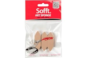 PANPASTEL Sofft Artist Tools by Golden, Point Sponge Bars, Pack of 3, Professional Artist Pastels