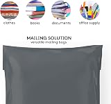 Straame Grey Mailing Bags 6x9 Self-Seal 50pk Tear-Proof Multipack view 5