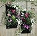 KISSTAKER Gardens 4 Pocket Vertical Wall Garden Planter Wall-Mounted Plant (4 Pocket)