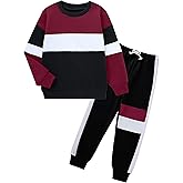 mkodopy Boys Clothes Hoodie Sweatsuits Tops and Pants Boys Fall Winter Outfits Boy Clothing Set