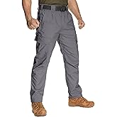 Toumett Tactical Pants for Men Stretch Cargo Pants Ripstop Outdoor Work Pant Lightweight Water Resistant Hiking Pants