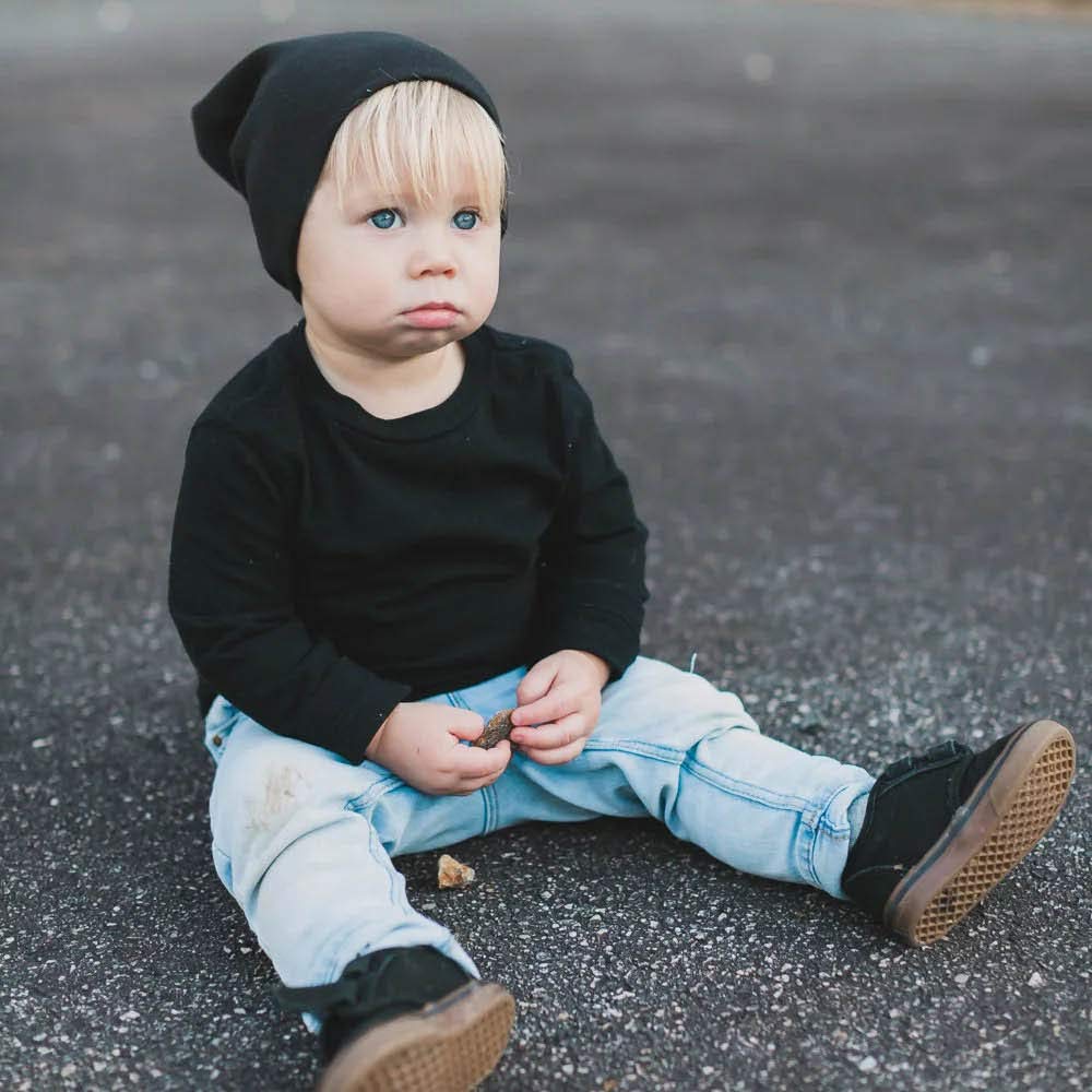 baby skull caps cotton