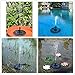 Solar Bird Bath Fountain Pump, 1.5W Upgrade Version Solar Fountain Pump, Solar Panel Kit Water Pump, for Garden, Pond, Pool, Patio Decoration, Aquarium.