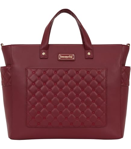 Amazon.com: Loungefly The Mo Red Convertible Backpack & Tote 