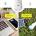 LightMe Portable Solar Led Light Bulb, 7W E27 Base Charged Solar Energy Lamp Rechargeable Emergency Lights for Outdoor Indoor Camping Tent Lighting (White-7W)