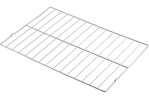 ANNIPARTS WB48X20249 Oven Rack Cooktop Replacement Parts for GE Oven Rack 304 Stainless Steel 23.7'' x 16'' Stove Rack JGB720DEJ1BB Wire Rack Hotpoint Rack-Flat Gas Range Gliding JGB700SEJ1SS Rack-Oven 1 Pcs