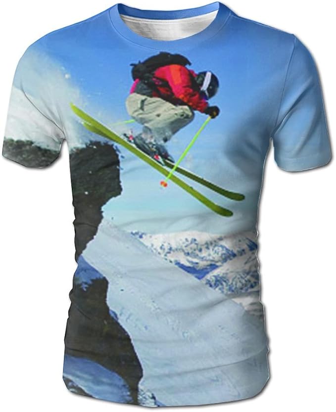 Colorado Skiing Ski Tshirts Tee Shirt For Men Tops Costume