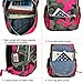 Vbiger Girl's & Boy's Backpack for Middle School Cute Bookbag Outdoor Daypack (Rose Red(camouflage))