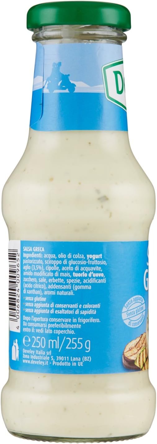 Develey Salsa Greca 250ml Amazon It Alimentari E Cura Della Casa