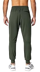 Hugut Men's Sweatpants Lightweight with Zipper