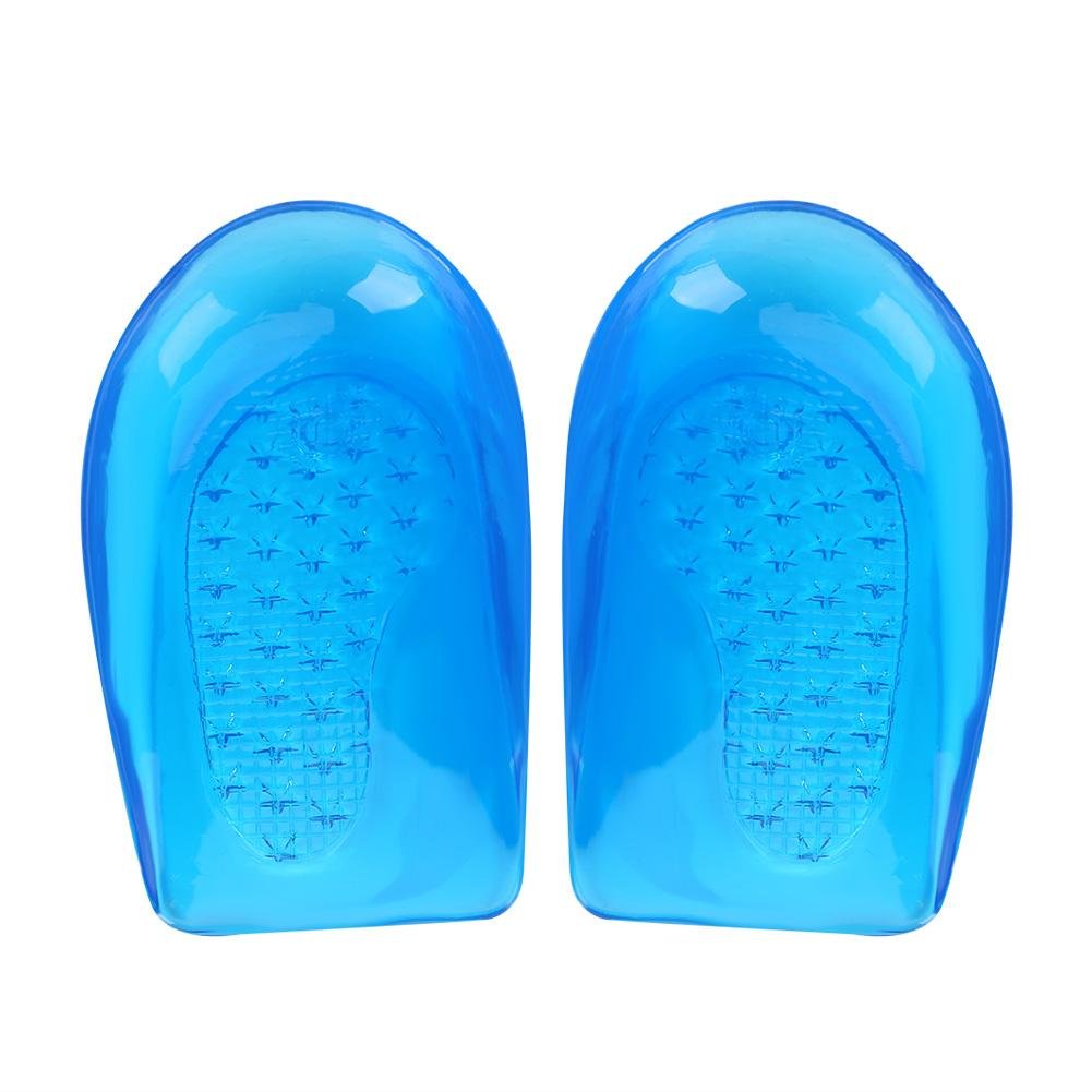 2Pcs O/X Leg Correction Insoles, Silicone Gel Foot Orthotic Arch Support Pads Heel Cup Shoe Inserts To Help Foot Alignment For Women And Men(S34-40)
