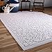 Orian Rugs Boucle Collection 397079 Indoor/Outdoor High-Low Biscay Area Rug, 5'2