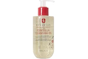 Erborian Centella Cleansing Oil, Gentle Makeup Remover with Centella Asiatica Known for its Soothing Properties, Hydrates & Supports the Skin Barrier