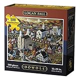 Dowdle Folk Art Logan Fall Jigsaw Puzzle