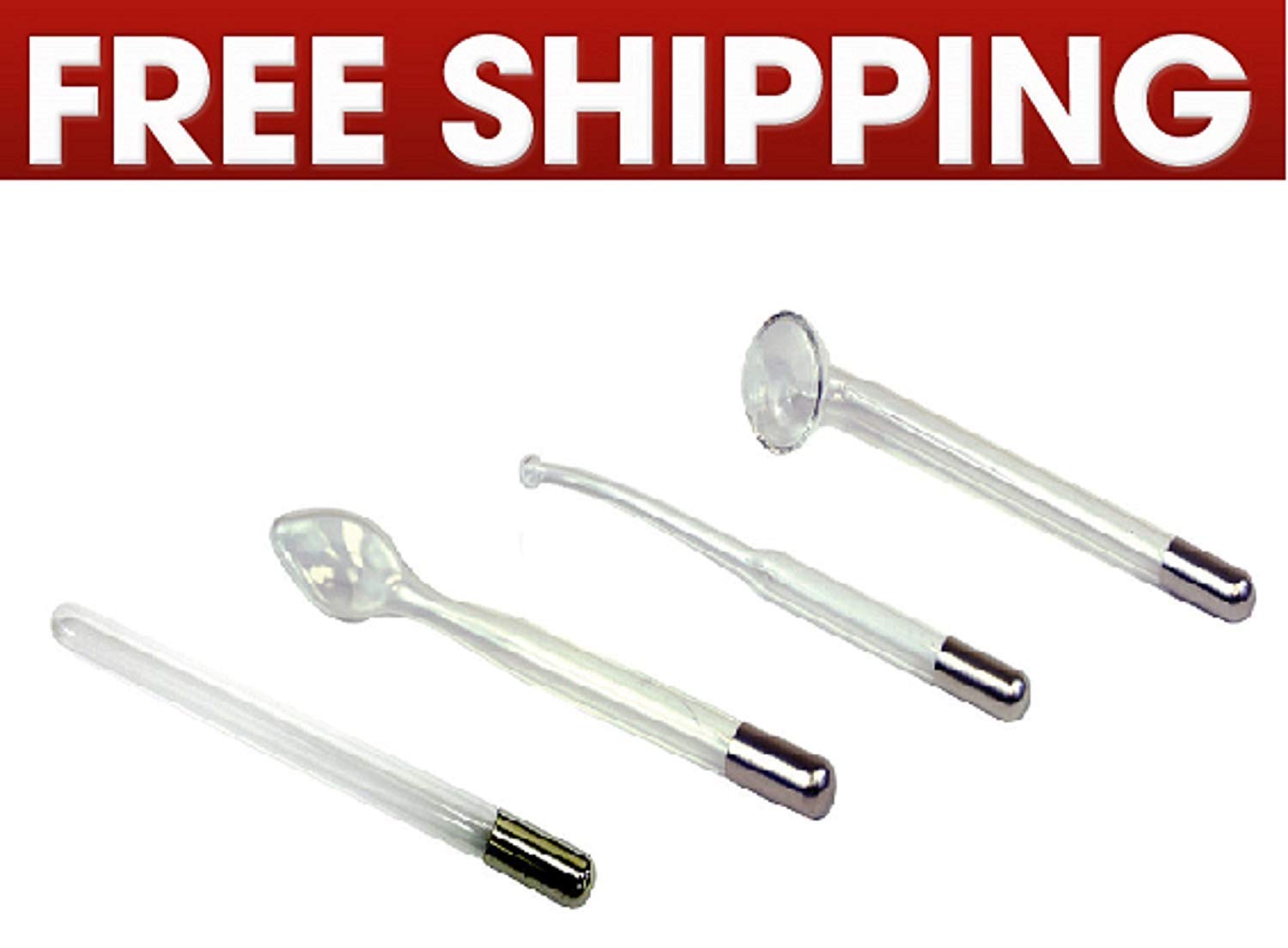 Function 8 Facial Vacuum Glass Kit for Dermatologist, Spas and Facial Rehab