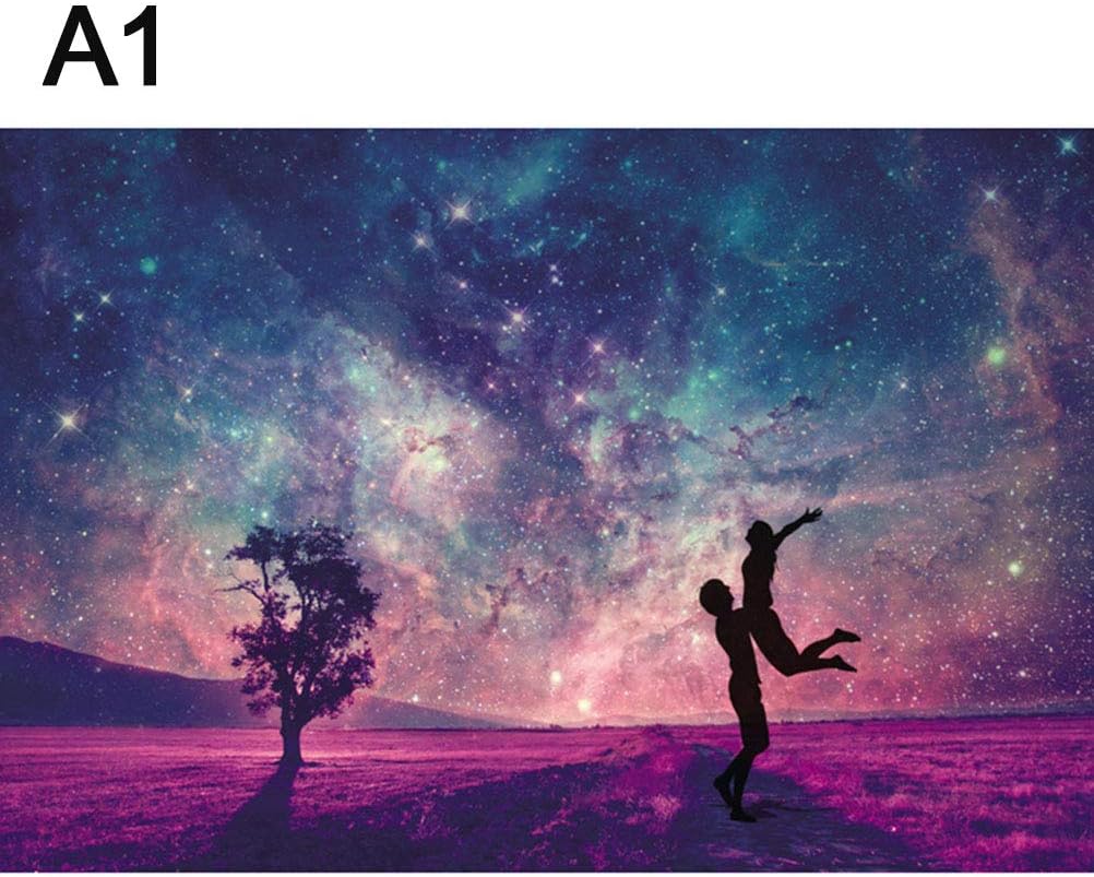 HEREB Star Lovers Puzzles, 150Pcs Childrens Jigsaw Puzzles, Cardboard Puzzles Intelligence Jigsaw for Boys and Girls