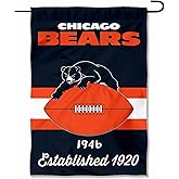 Chicago Bears Throwback Retro Vintage Double Sided Garden Flag