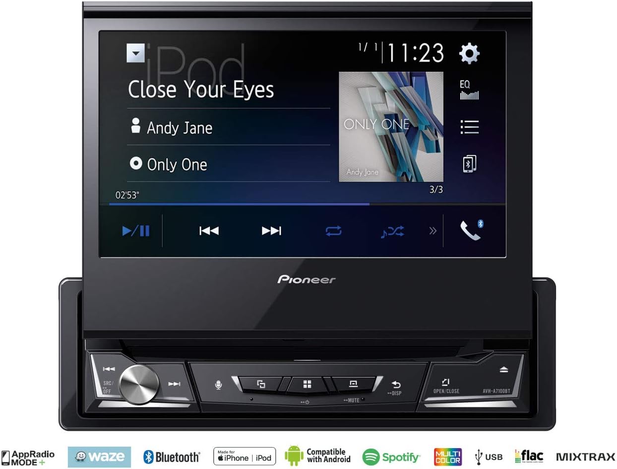Pioneer AVH-A7100BT, Black/White - Image 3