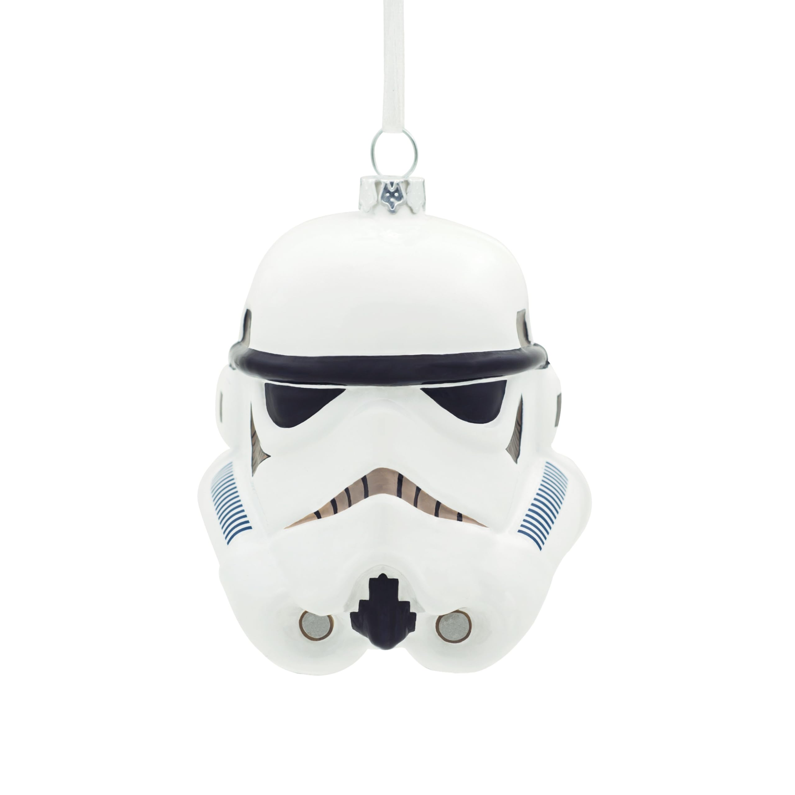 Hallmark Imperial Stormtrooper Glass Ornament, Star Wars Tree Decoration, Glass Hanging Ornament, Christmas Hanging Ornament, Gifts For Christmas — image 1