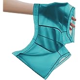 ZONBAILON Breathable Ice Silk Men's Boxer Briefs See-Through Underwear Trunk Transparent Stretch