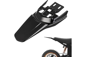 EISZHJK Rear Fender Compatible with Tuttio Electric Bike, Motorcycle Back Mud Guard, Extended Longer Mudguard Plastics Protector for Dirt Bike, Easy to Install, Accessories for EBike and Motorcycle