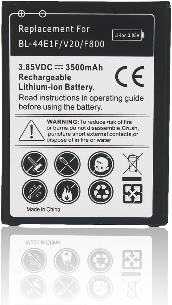 EBS Store Replacement 3.85V 3500mAh Li-ion Battery Black Compatible with LG V20