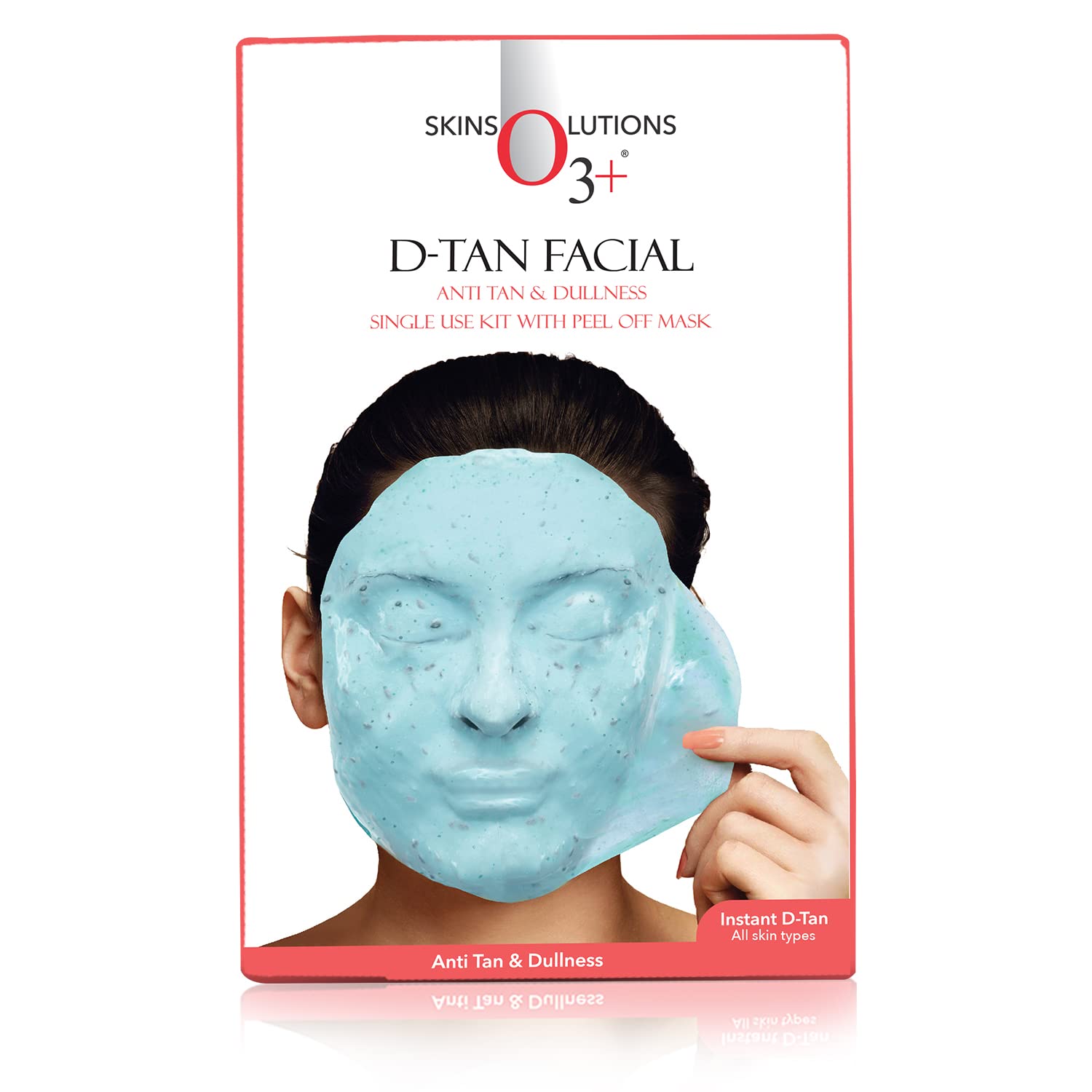 O3+ D-TAN Facial Kit for TAN Removal & Skin lightening 45g | Detan Facial Kit for TAN Removal KIT-234