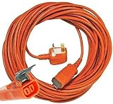 Spare2go 15 Metre Cable Power Lead for Flymo Mowers Trimmers Hedge Trimmers view 2